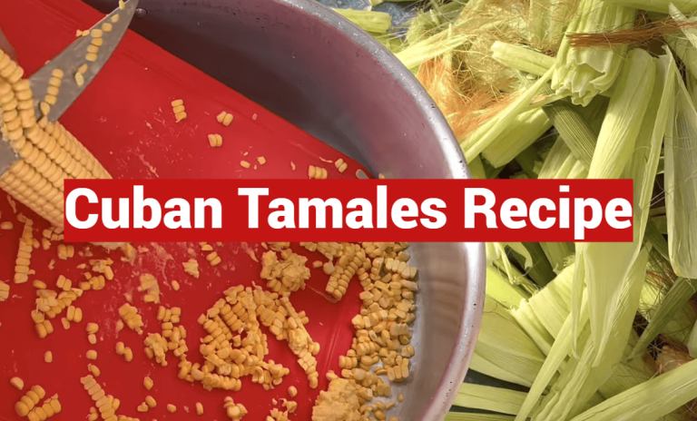 Cuban Tamales Recipe