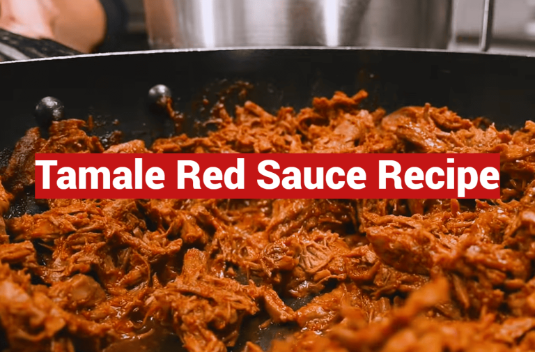 Tamale Red Sauce Recipe