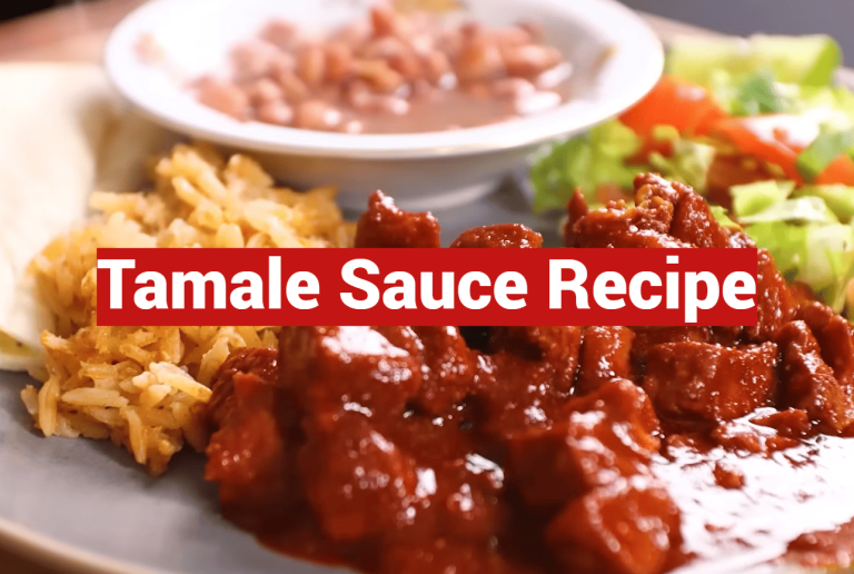 Tamale Sauce Recipe
