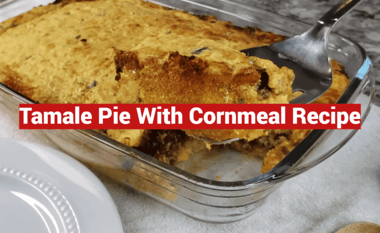 Tamale Pie With Cornmeal Recipe