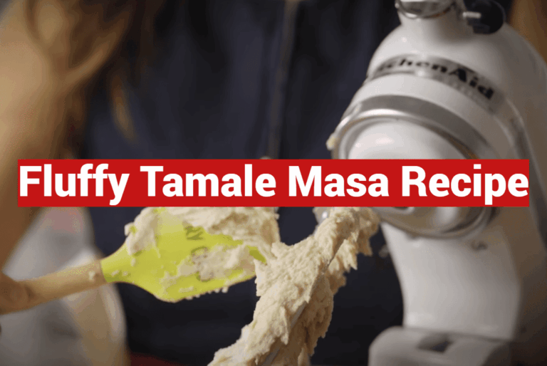 Fluffy Tamale Masa Recipe