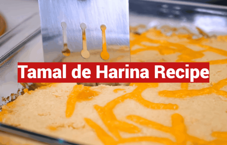 Tamal de Harina Recipe